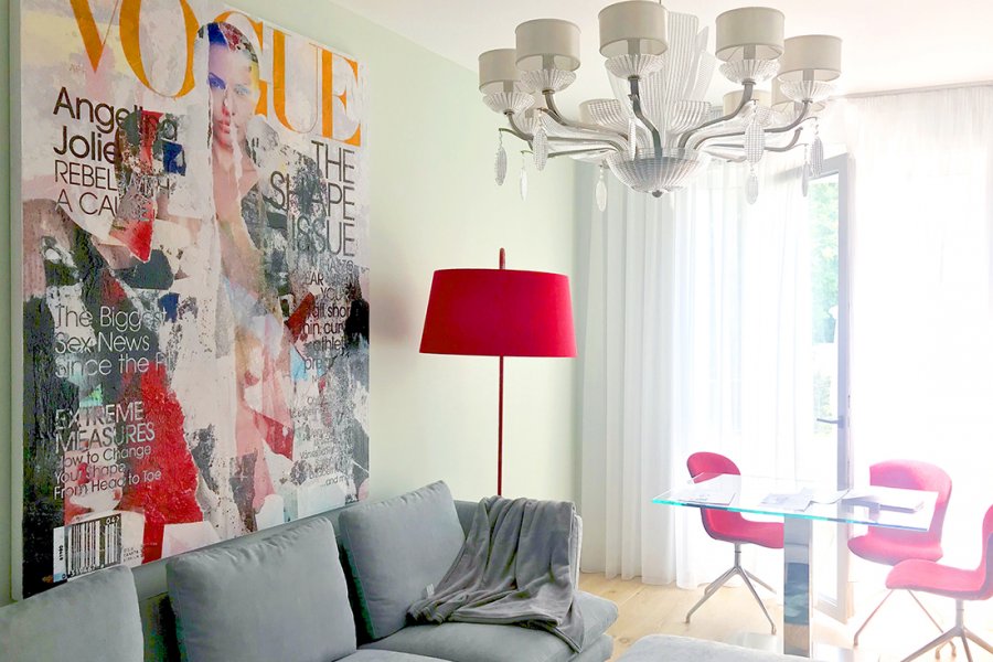 Colourful apartment for young family Colourful apartment for young family