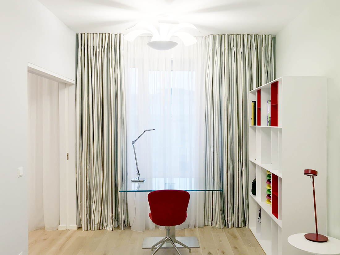 Colourful apartment for young family